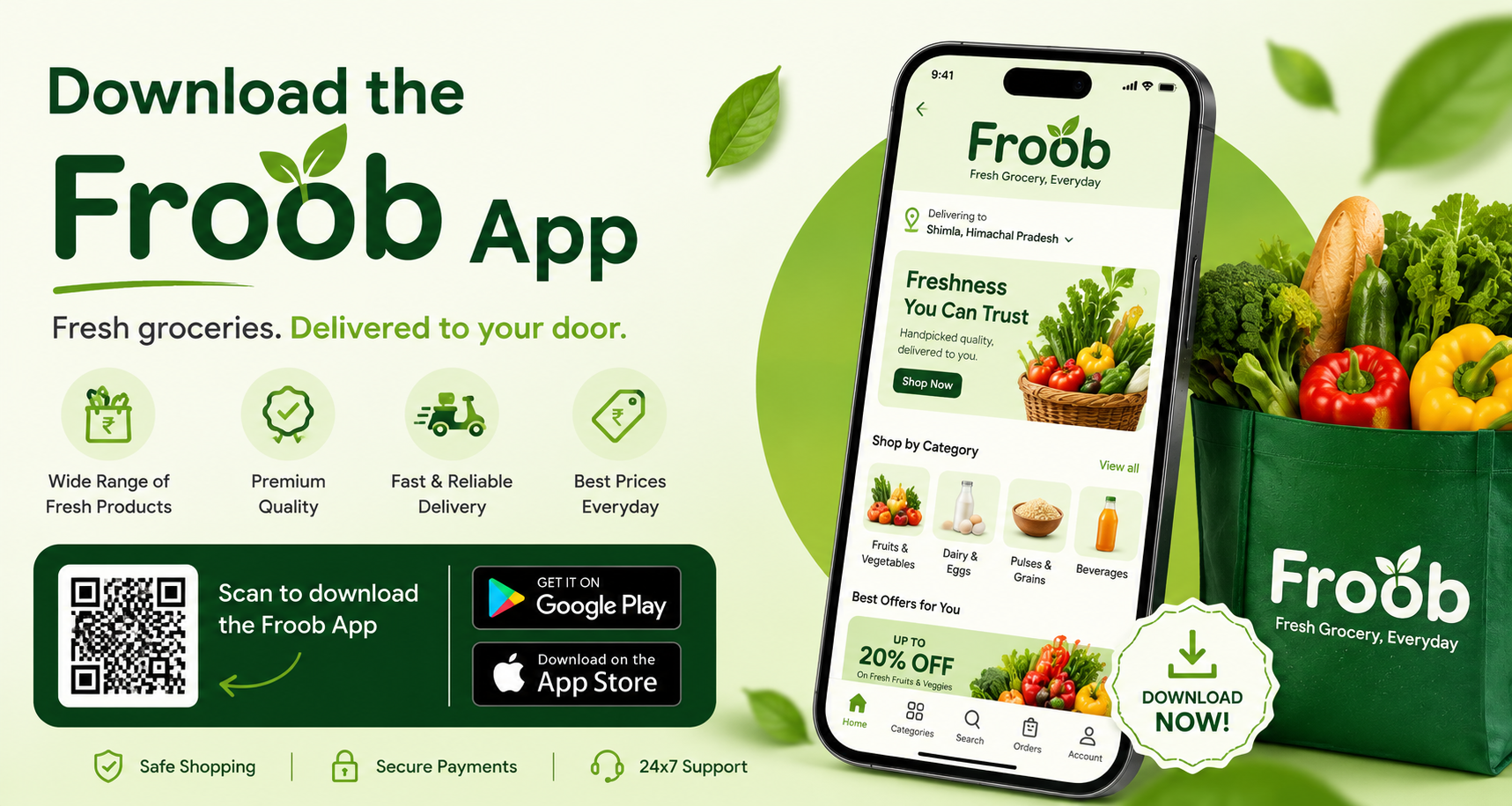 Froob App Experience